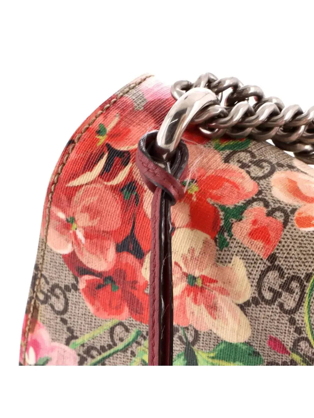 Gucci Padlock Shoulder Bag Blooms Print #340681G12B
